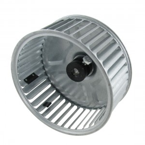 Silver Tone Type B Blades Centrifugal Motor Fan Impeller 6.8"