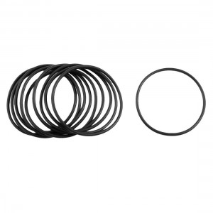 10 Pcs Metric O Rings Black Nitrile Rubber 80mm OD 3.5mm Thick