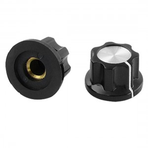 6 x Potentiometer Rotary Switch Volume Knob Cap 3/4"