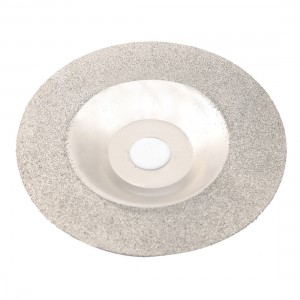 100mm Single Side Coarse Grits Electroplated Diamond Coated Cutting Disc Tool