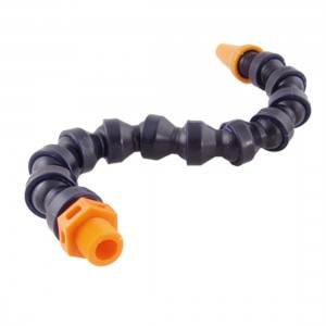 16mm Male Thread 10mm ID Round Nozzle Coolant Pipe Tube