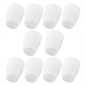 Air Plasma Cutter Torch Consumables 40A Ceramic Shield Cups 10 Pcs