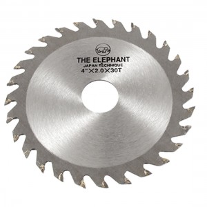 4" Diameter 30 Toothed Circular Tungsten Carbide Saw Blade
