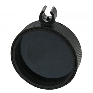 Argon Arc Welding Gun Mount 2 9/16" Black Round Protective Mirror Lens