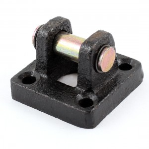 Pneumatic Air Cylinder Rod Pivot Clevis Mounting Bracket + 12mm Dia Pin