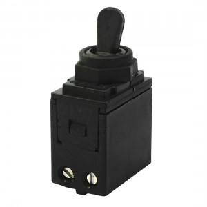 AC 250V 6A DPST 4 Terminals Self Locking 2 Position Toggle Switch