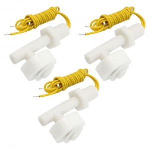 11.5mm Thread Water Level Sensor 90 Degree Angle Floating Switches ZPC1 3 Pcs