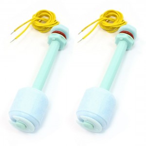 2Pcs ZP8510 85mm Water Level Sensor PP Floating Switch Light Blue