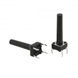 100 Pcs 6 x 6mm x 20mm PCB Momentary Tactile Tact Push Button Switch 4 Pin DIP