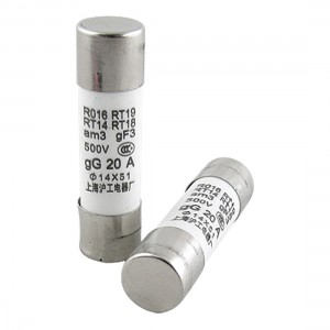 500V 20A Ceramic Tube Cylindrical Fuse Links 14 x 51mm (Bag of 20)