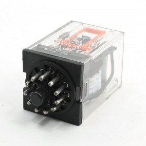 MK3P-1 DC 24V Coil 11 Pins 3PDT 3NO 3NC Electromagnetic Power Relay