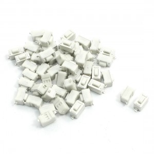 50 Pcs Momentary Tactile Tact Push Button Switch 6x3x4.3mm 2 Pin SMD Mount