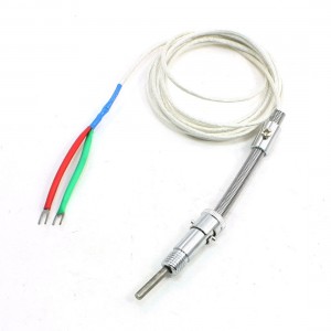 6.6Ft Cable 0-400 Degree Celsius Tension Spring Sleece E Type Thermocouple