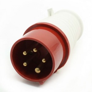 16A Red IP67 Water Proof 3P + E + N IEC309-2 Industrial Power Plug
