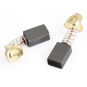 2 Pcs 16mm x 11mm x 7mm Generic Electric Replacement Motor Carbon Brushes
