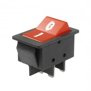 AC 250V/10A 125V/15A 4 Pins DPDT On/Off Two Positions Rocker Switch