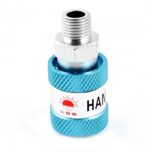 1 4" PT Thread 12mm Hole Neumatic Flow Control Manual Slide Valve HSV 08