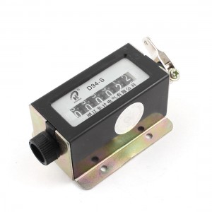 D94-S Black Casing 6 Digits Mechanical Pull Stroke Counter