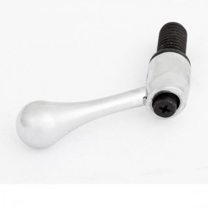 10mm Dia 25mm Length Thread Metal Adjustable Fixing Knob Handles Lever