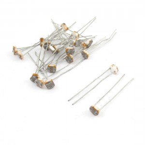 20 Pcs 30-50K ohm Light Resistance Sensitive Resistor Photoresistor GL5537-2