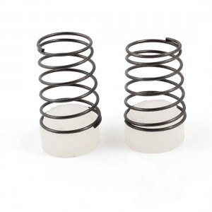2 Pcs Rubber Metallic Seal Pads Spring Set for Air Compressor