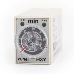 H3Y-2 220VAC 8P 60 Minutes Timing Delay Range DPDT Relay Timer