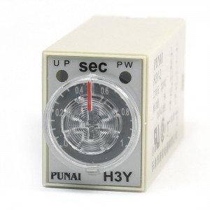 H3Y-2 220VAC 8P 0-1s Seconds Timing Delay Range DPDT Relay Timer