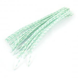 10 Pcs 1.5mm Dia. Electrical Wire Fiberglass Insulating Sleeving 1M