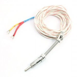 4M 13.1Ft Cable E Type Tension Spring Adjustable Depth Thermocouple Probe