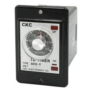 AH2-Y Power On AC 220V 0-3s Seconds DPDT Delay Time Relay Timer