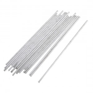 20 X Round Straight Metal Industrial Models 120 x 2.5mm Axle