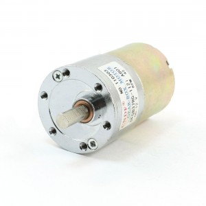 DFGA37RG-112i Cylinder Shape DC 12V Speed 45 RPM Geared Motor