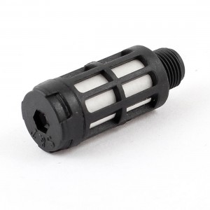 1/8" PT Thread Plastic Pneumatic Noise Reducing Silencer Eliminator Muffler