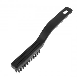 85mm x 15mm Bristle Toothbrush Shaped ESD Anti Static Brush Black