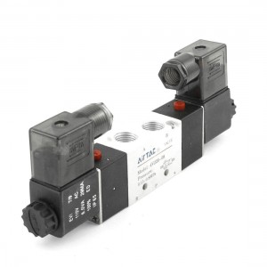 4V220 08 AC 110V 29mA 2 Positions 5 Way 0 15 0 8MPa Solenoid Valve