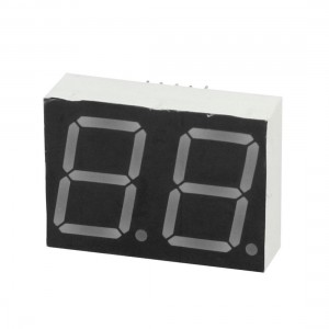 Red LED Numeric 10 Pin DIP 2 Bit 2-Digit Common Cathode Digital Tube