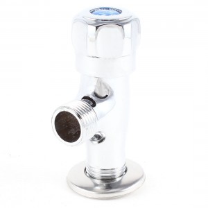 Household Kitchen 1/2"PT Male Threaded Angle Control Stop Valve Water Diverter