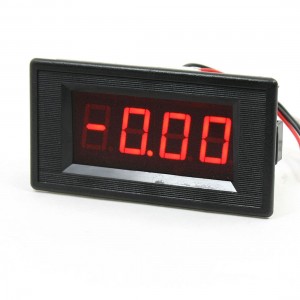 Red LED Display 4 Digit DC0-20V Digital Panel Meter Voltmeter