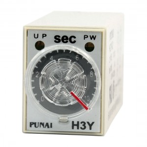 H3Y-2 110VAC 8P 0-10 Seconds Timing Delay Range DPDT Relay Timer