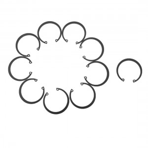 55mm Inner 63mm Outer Dia Bearing Internal Circlip Ring 10 Pcs