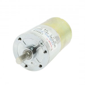 DFGA37RG-187i Cylinder Shape DC 12V Speed 15 RPM Geared Motor