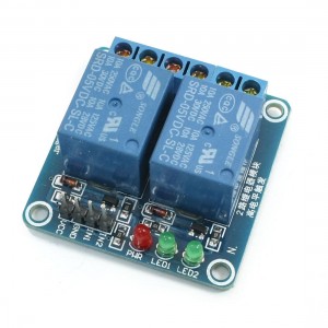 PLC DIY Project 5V 2CH 2 Channel High Level Trigger Relay Module for Arduino