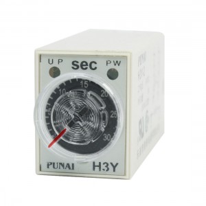 H3Y-2 DC24V 8 Pin 0-30Sec Timing Delays Range DPDT Time Delay Relay