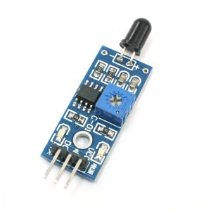 3Pin LM393 DC 3.3-5V One Channel Firelight Flame Sensor Module