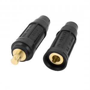 Pair Wire Plug 18mm Inside Dia Welding Connector Adapter