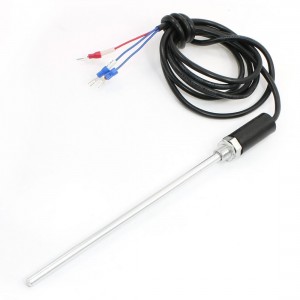 K Type -200 to 500 Degree Celsius 7mm Probe Thermocouple Sensors 2.1M