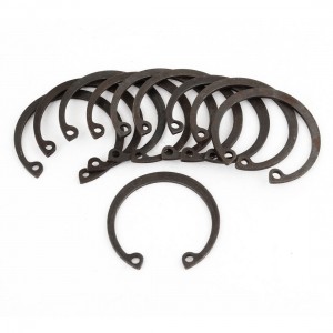 10 Pcs 1.5mm Thickness Circle Metal Internal Retaining Snap Clip Rings