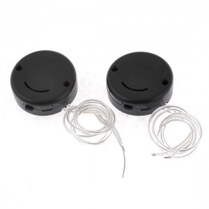 2 x Smile Flicker Button Battery Holder for 2 x 6V CR2032 Batteries