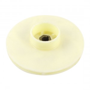 0.43" Hole Diameter Plastic Precision Pump Impeller Sand Casting Part