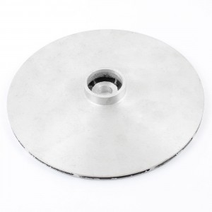 16.5cm x 1.5cm Water Pump Aluminum Precision Impeller Casting Part